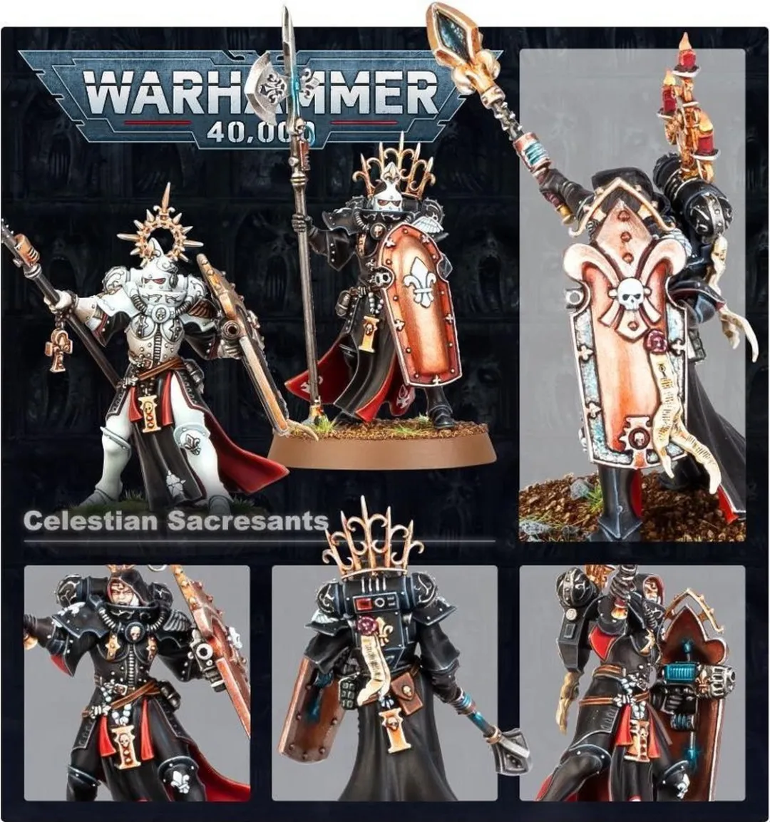Games Workshop Adepta Sororitas Celestian Sacresants 69-delig