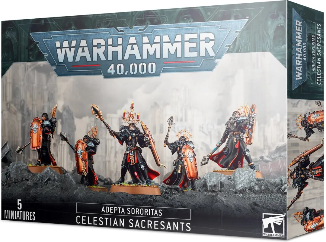 Games Workshop Adepta Sororitas Celestian Sacresants 69-delig