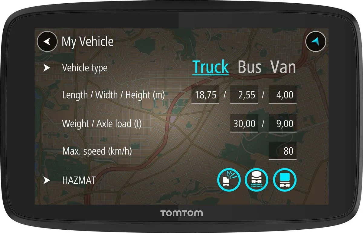 TomTom GO Professional 620 Vrachtwagennavigatie
