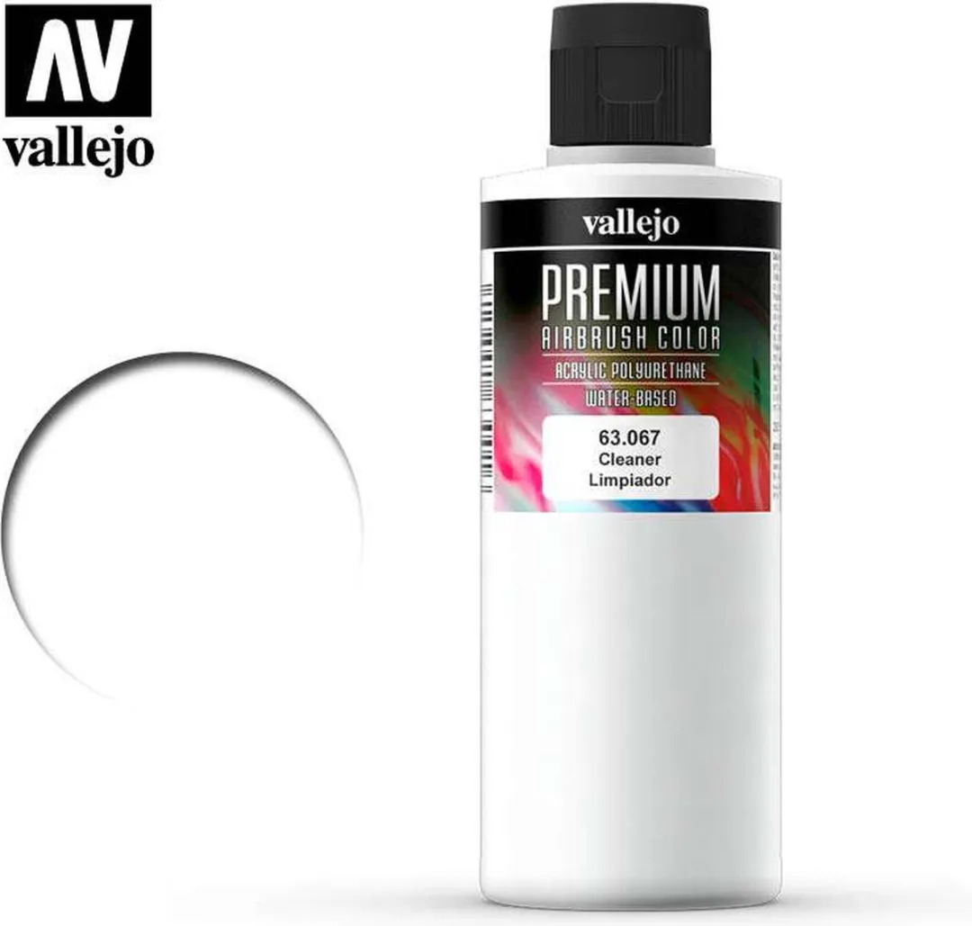 Vallejo Premium Airbrush Cleaner 200ml - Multi