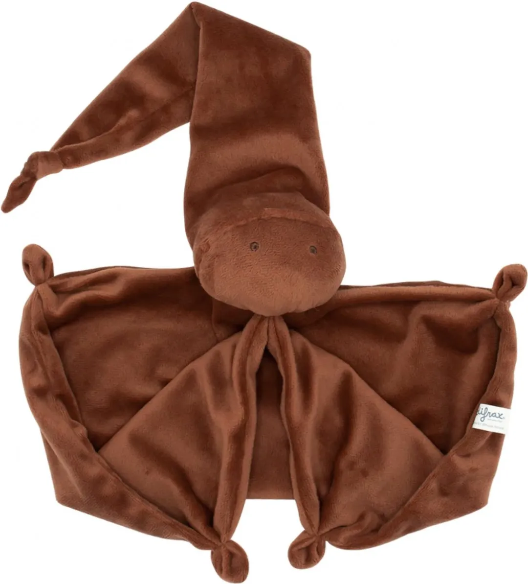 Difrax Knuffeldoekje - Bruin - Pluche knuffels - Vanaf geboorte