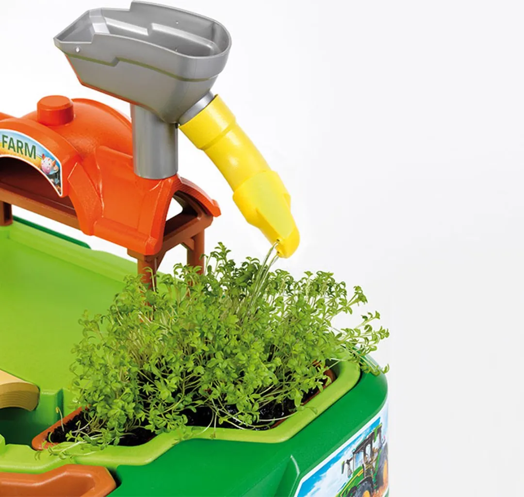 Klein Toys John Deere Zand- en Waterspeeltafel 64x46x60cm - 2in1 Boerderij
