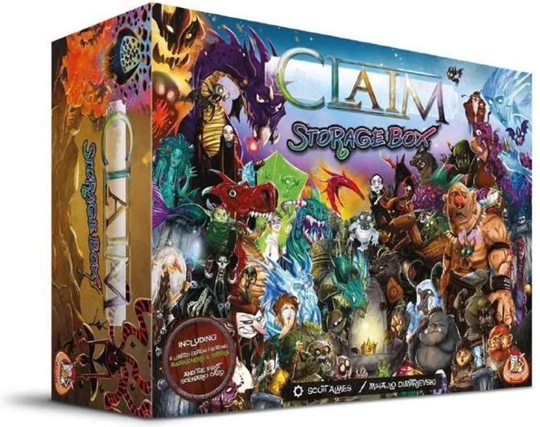 White Goblin Games Claim Storage Box - 2-4 Spelers