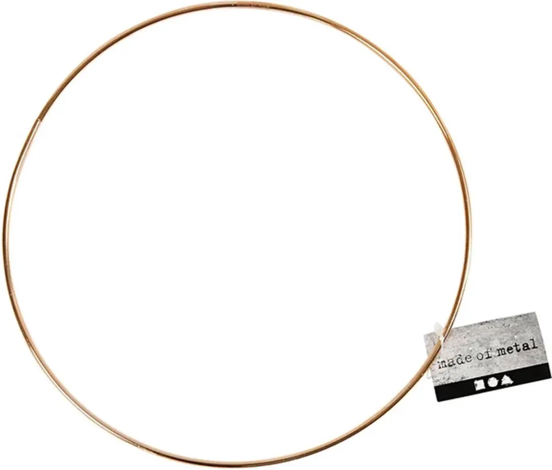 Creativ Company Metalen Ring 20cm - Goud