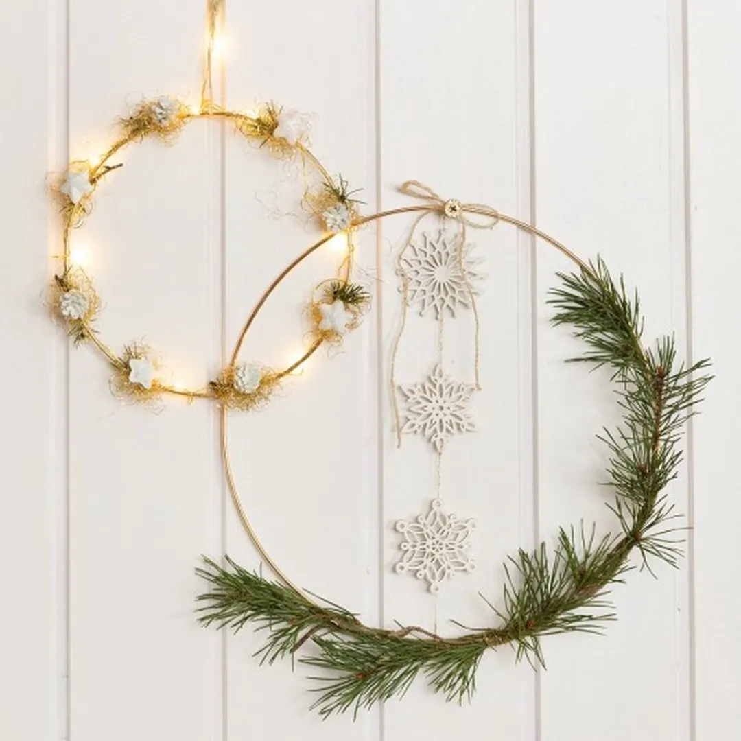 Creativ Company Metalen Ring 20cm - Goud