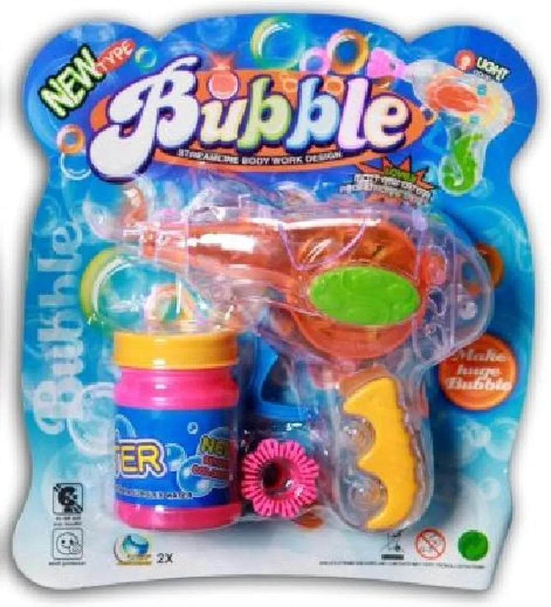 Bellenblaas Pistool met Licht 1 item