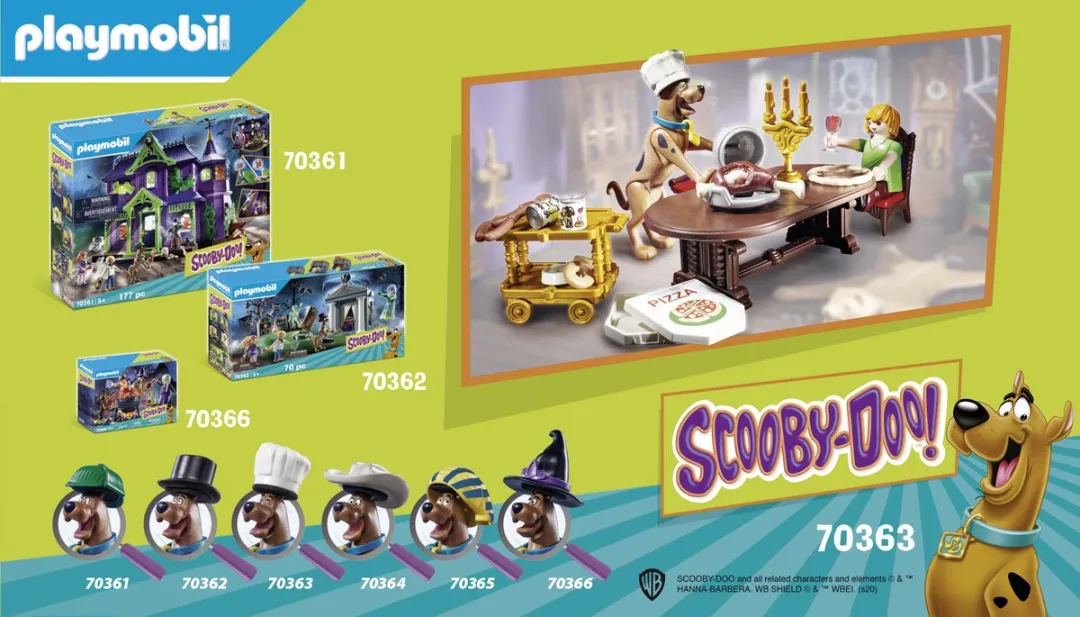 Playmobil Scooby-Doo! Avondmaal met Shaggy 70363 - Multicolor - afbeelding 6 van 6