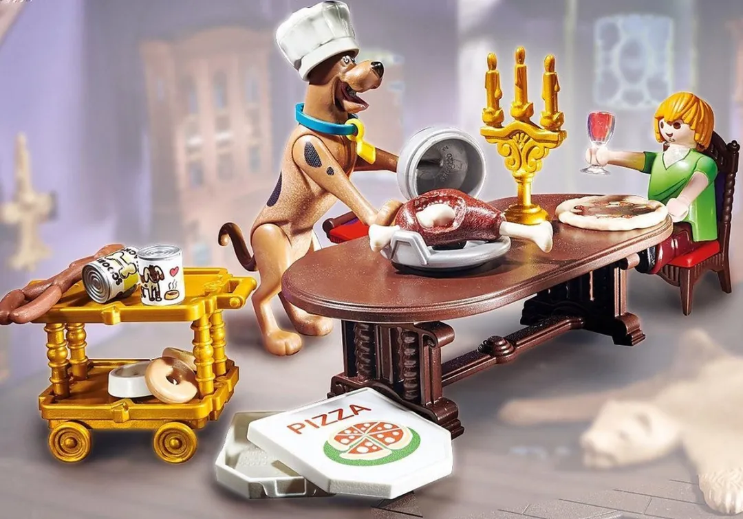 Playmobil Scooby-Doo! Avondmaal met Shaggy 70363 - Multicolor