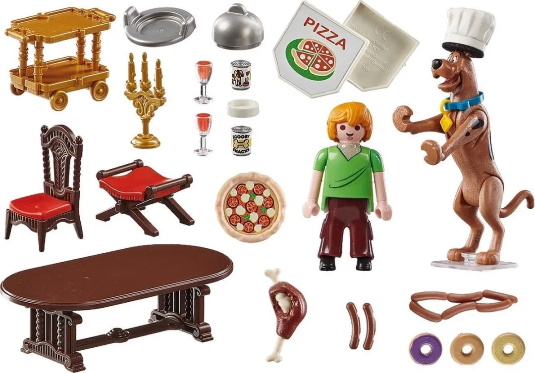 Playmobil Scooby-Doo! Avondmaal met Shaggy 70363 - Multicolor