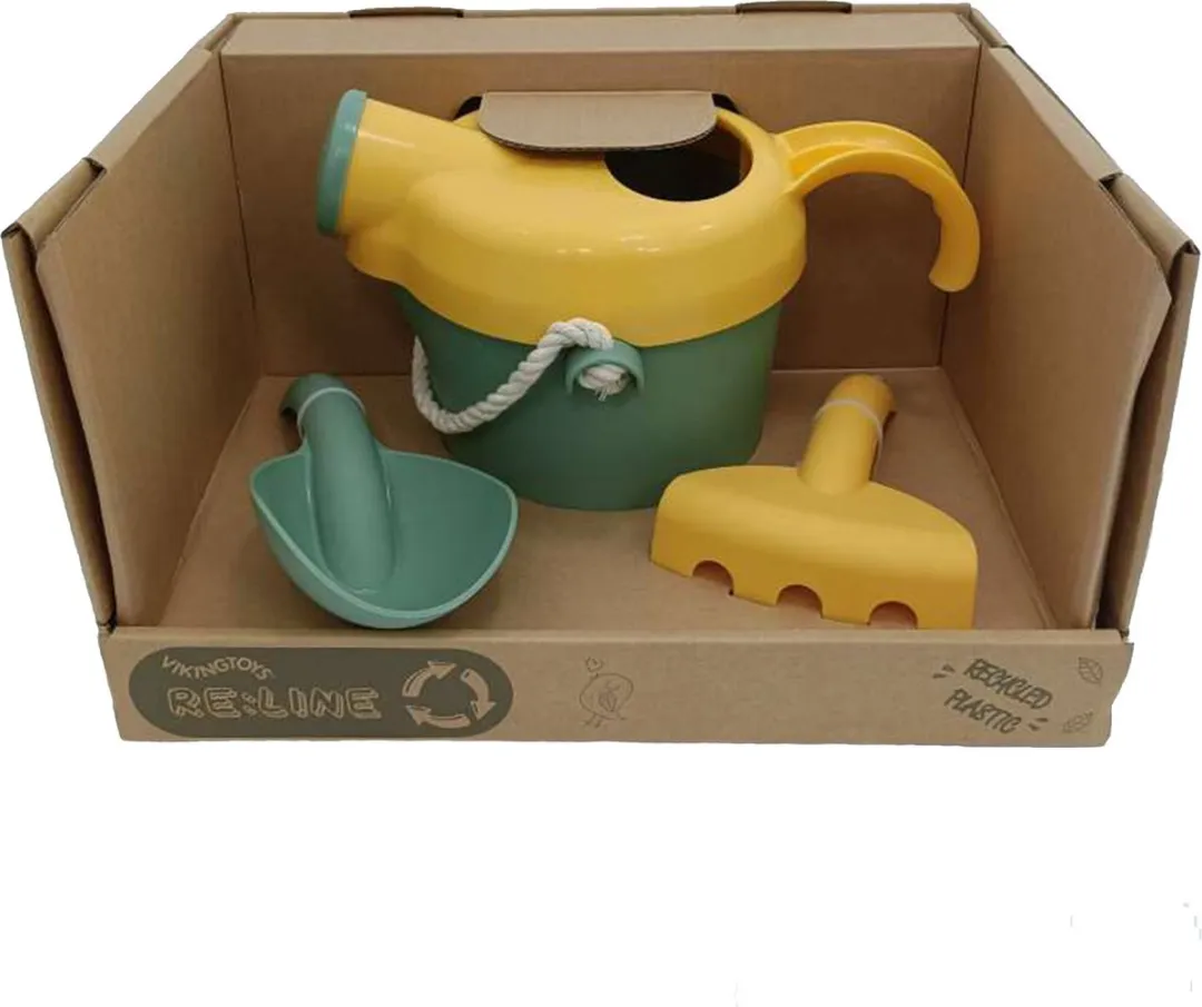 Viking Toys RE:LINE Gieter met schep en hark 30-82045 - Print