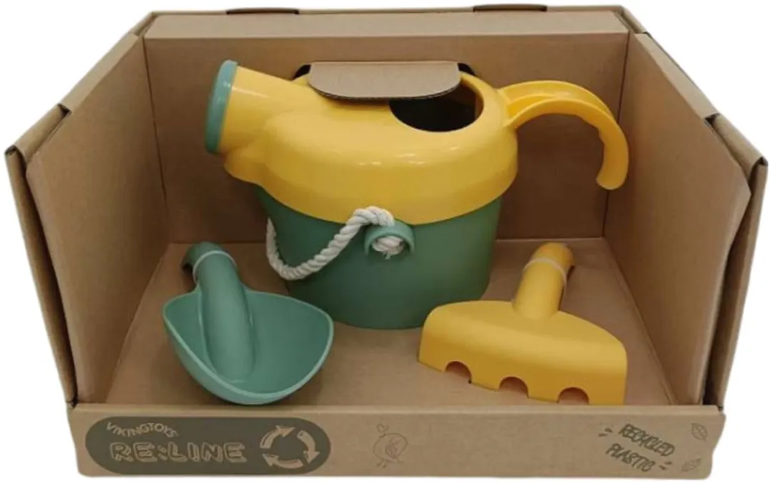 Viking Toys RE:LINE Gieter met schep en hark 30-82045 - Print