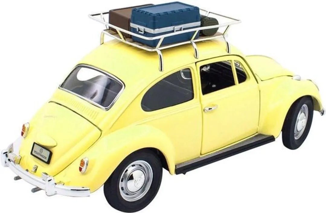 Volkswagen Beetle 1967 Road Signature 1:18 - Geel