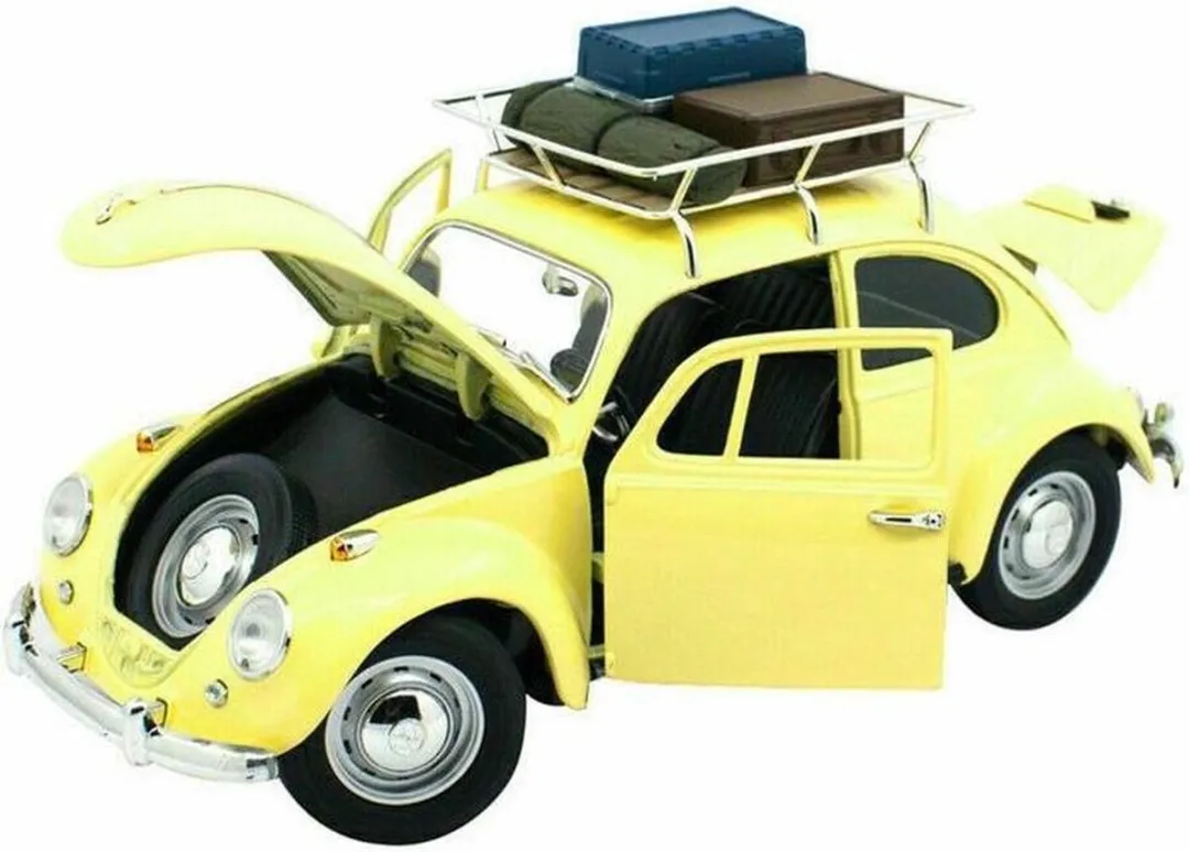 Volkswagen Beetle 1967 Road Signature 1:18 - Geel