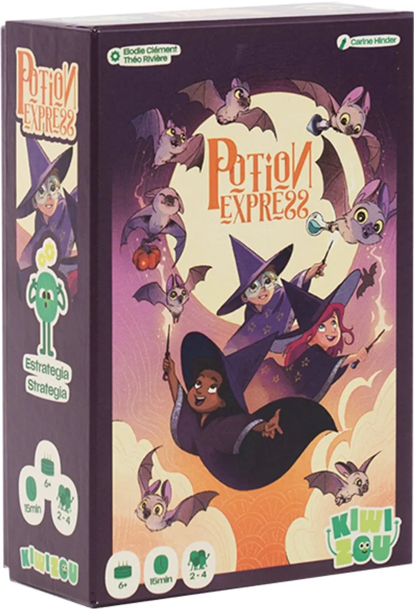 Geronimo Games Potion Express Kiwizou Kinderspel - 2-4 Spelers