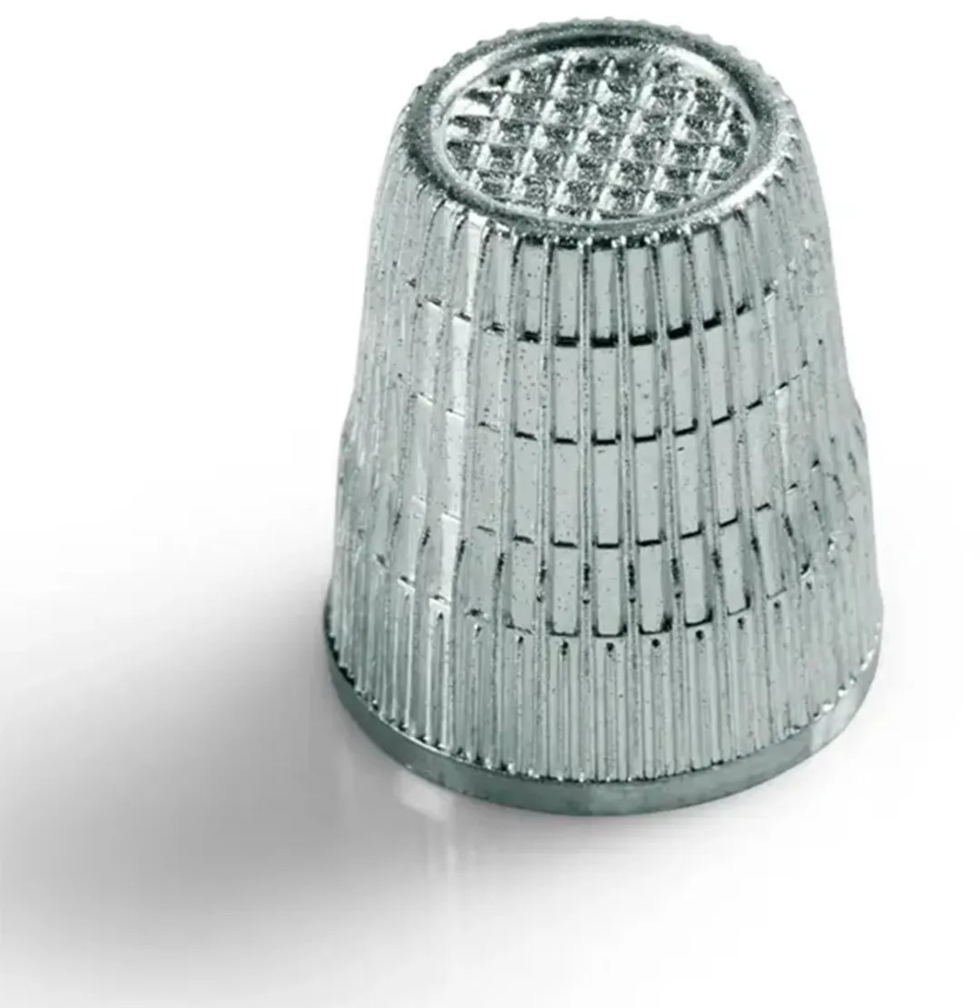 Prym Vingerhoed Zinkdruk Verchroomd 16,0mm - Zilverkleurig