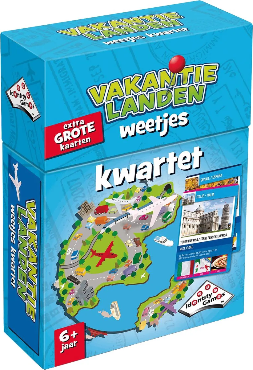 Identity Games Vakantielanden Weetjeskwartet 3033