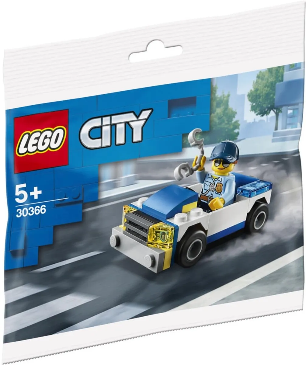 LEGO City Politieauto 30366 - 33 Stukken - 1 Minifiguur