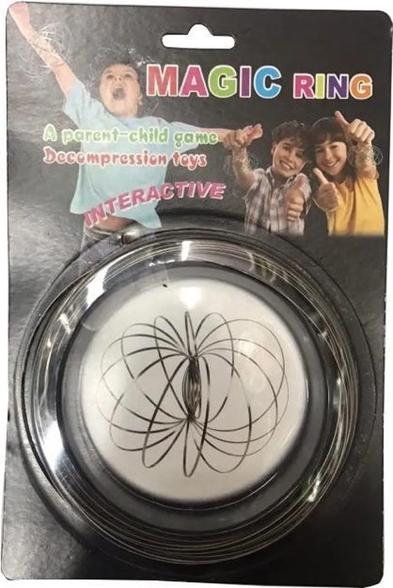Jonotoys Magic Rings 13cm - Zilver