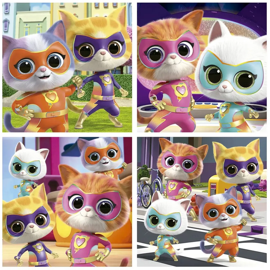 Educa SuperKitties Puzzel - 12 tot 25 Onderdelen