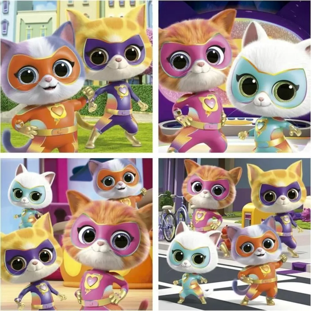 Educa SuperKitties Puzzel - 12 tot 25 Onderdelen