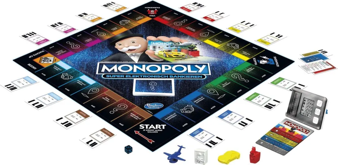 Monopoly Super Elektronisch Bankieren E8978197 - Bordspel - 2-4 Spelers