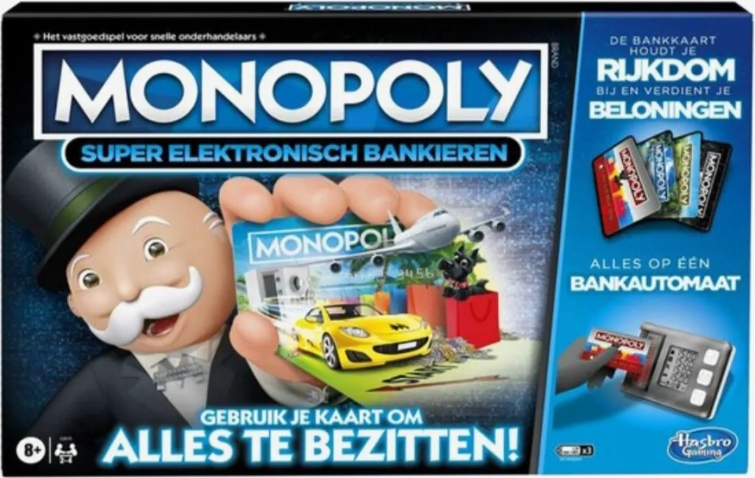 Monopoly Super Elektronisch Bankieren E8978197 - Bordspel - 2-4 Spelers