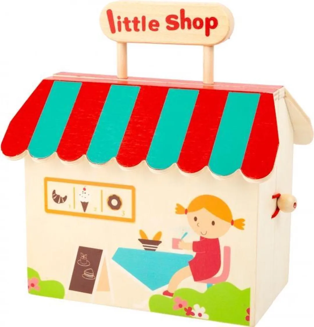 Small Foot Houten Meeneem Speelwinkel Poppenhuis