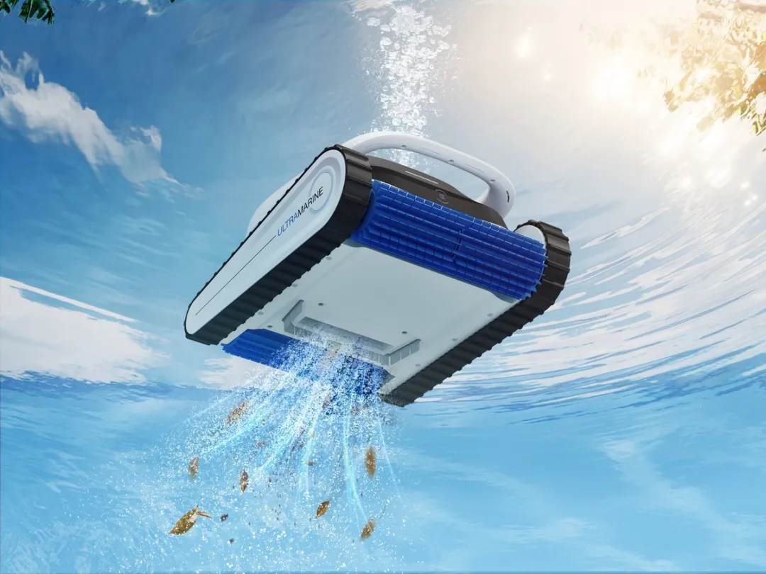 Ecovacs Ultramarine P1 SWB11 Draadloze Zwembadreiniger - 1615 m² - Wit - afbeelding 6 van 6