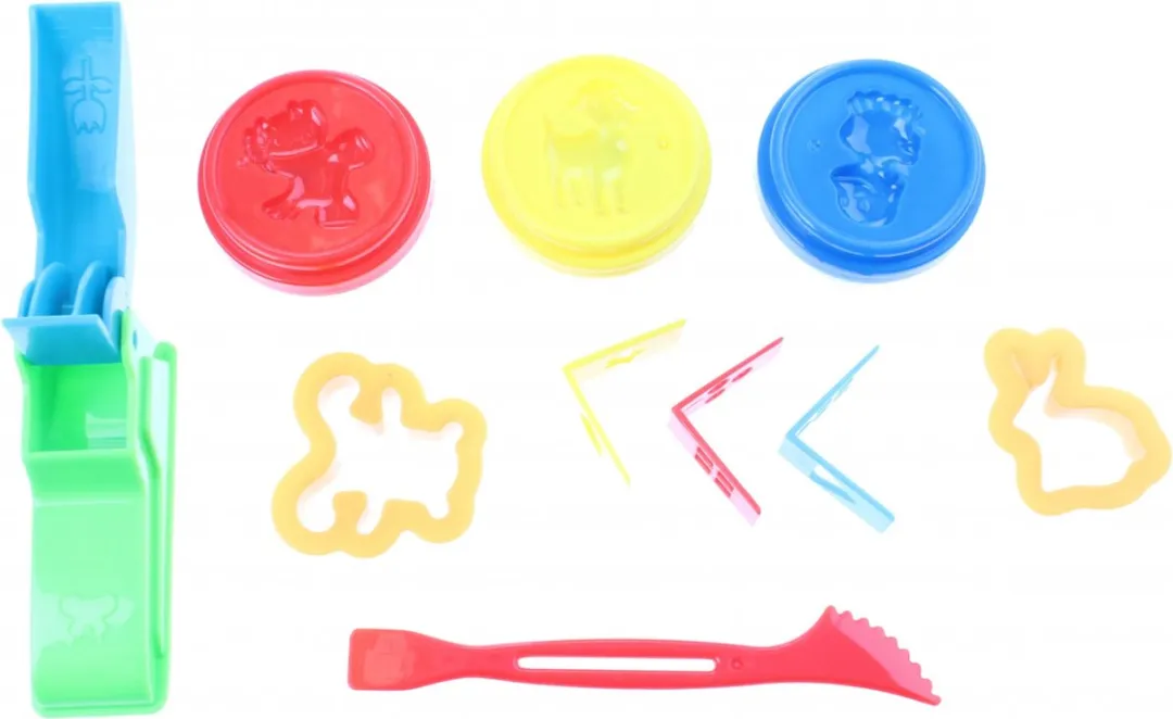 Jonotoys Kleiset Kid's Dough 10-delig - Multicolor