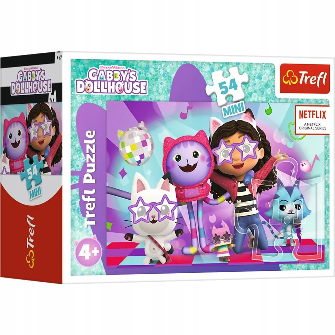 Trefl Gabby's Poppenhuis Minipuzzel 54 Stuks