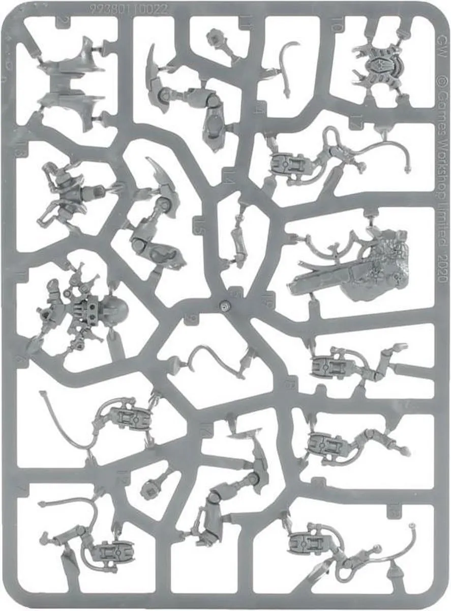 Games Workshop Warhammer 40.000 Necrons Hexmark Destroyer - 19 Onderdelen