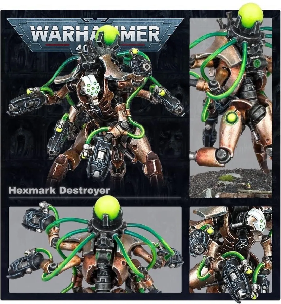 Games Workshop Warhammer 40.000 Necrons Hexmark Destroyer - 19 Onderdelen