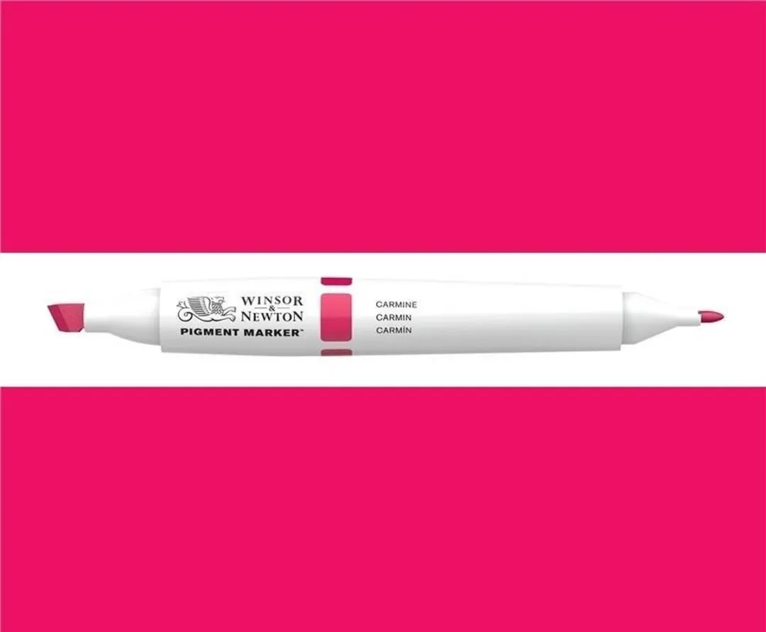 Winsor & Newton Pigment Marker Carmine 0202/127