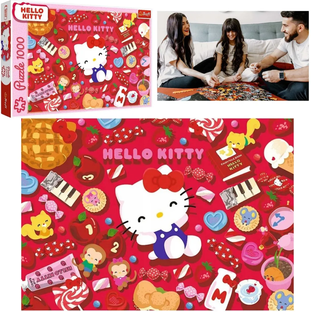 Trefl Hello Kitty Puzzel 1000 Stuks