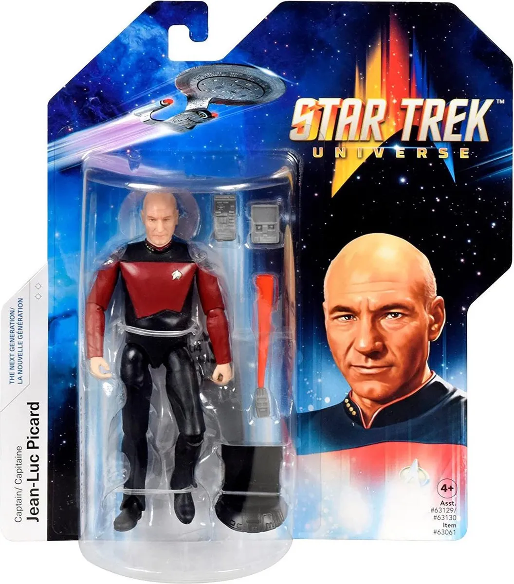 Bandai Star Trek Captain Picard Actiefiguur 5 inch