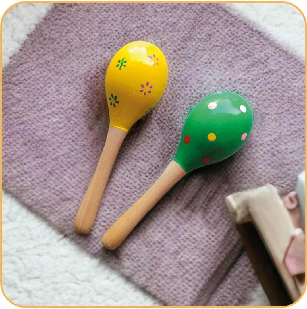 Jobber Toys Instrumentenset - Tamboerijn Blokfluit Sambaballen