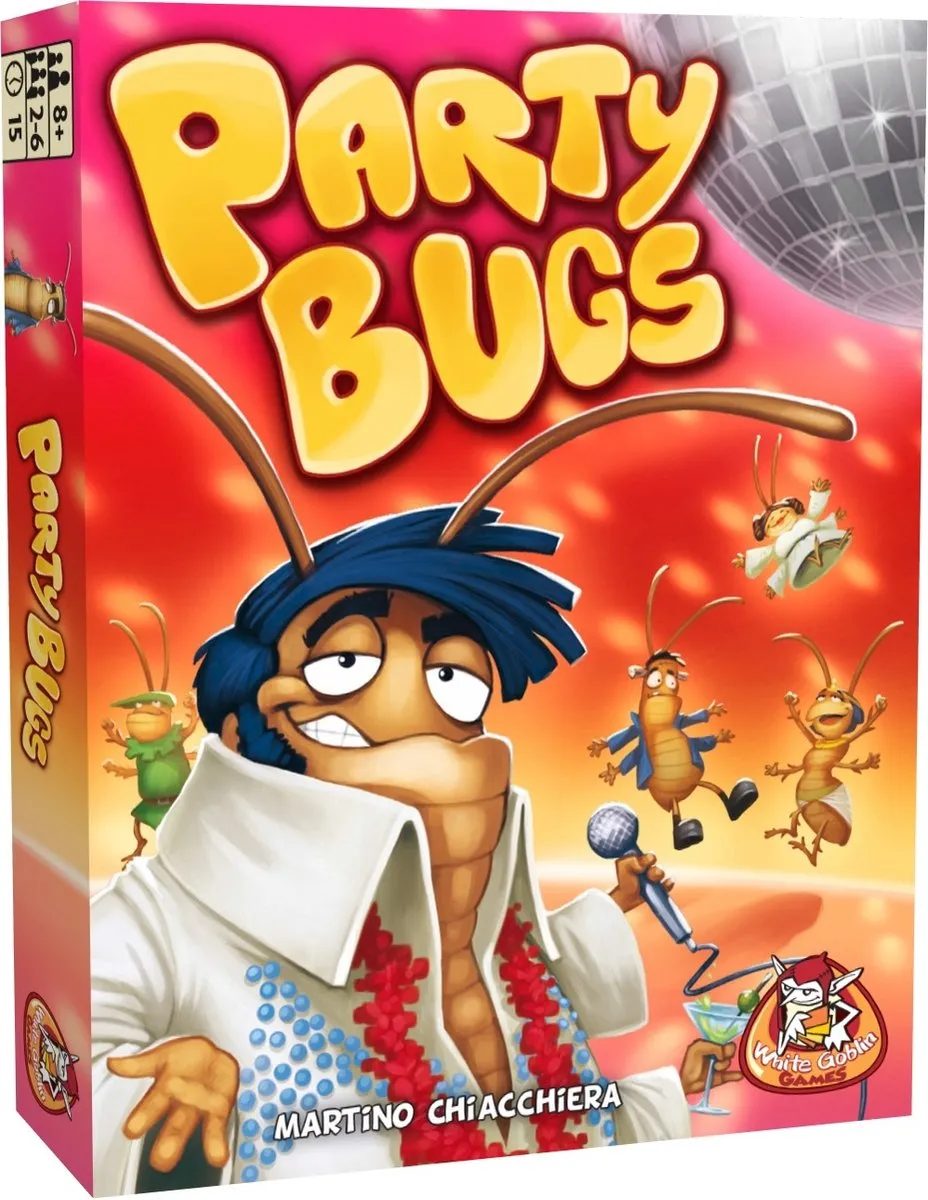 White Goblin Games Party Bugs Kaartspel WGG1824 - 2-6 Spelers