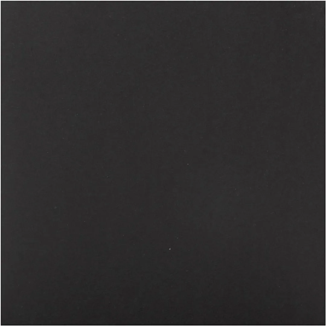 Creativ Company Kaarten & Enveloppen 15x15cm - Zwart - 4 Stuks