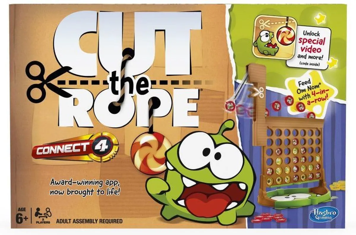 Hasbro Connect 4 Cut The Rope A2083104 - 2 Spelers