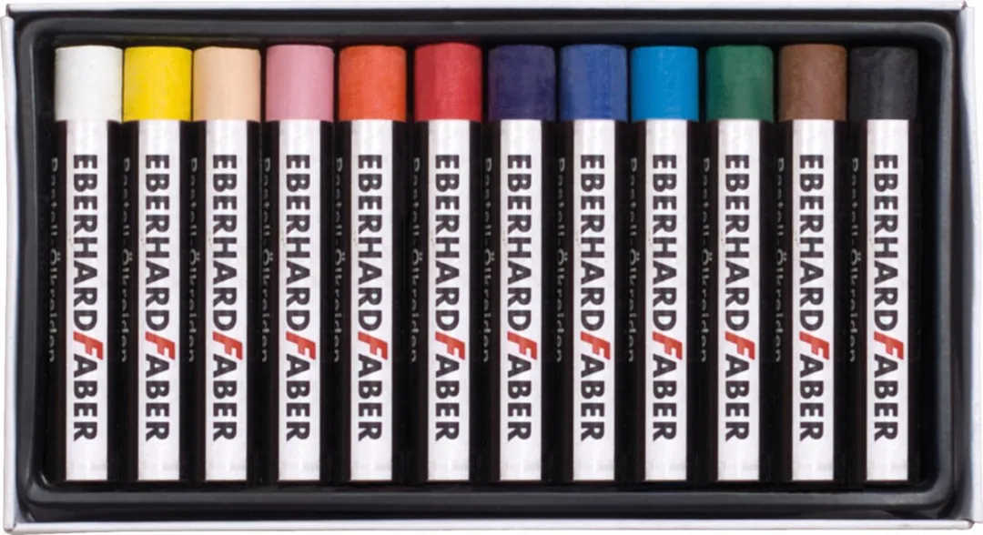 Eberhard Faber Artist Color EF-522012 Oliepastelkrijt 12 Stuks - 11mm