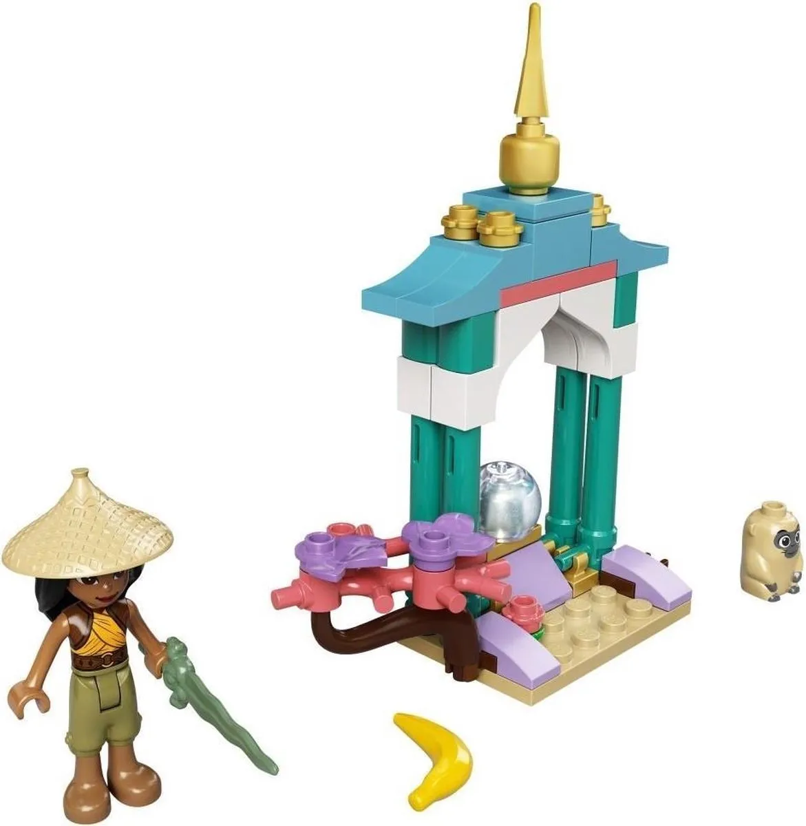 LEGO 30558 Raya en de Ongi's Avontuur - 35 Stukken - 1 Minifiguur - Multikleur