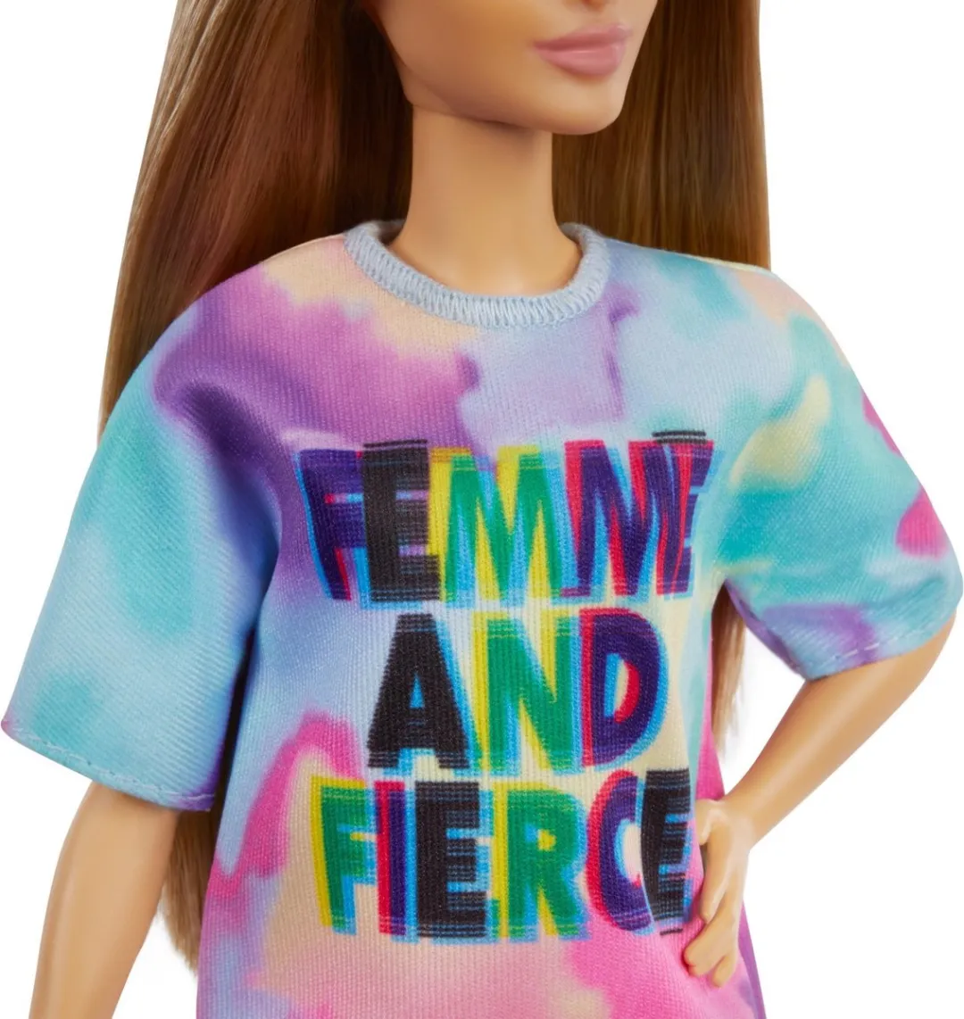 Barbie Fashionista Pop FBR37//GRB51 - Roze/Lichtblauw/Wit