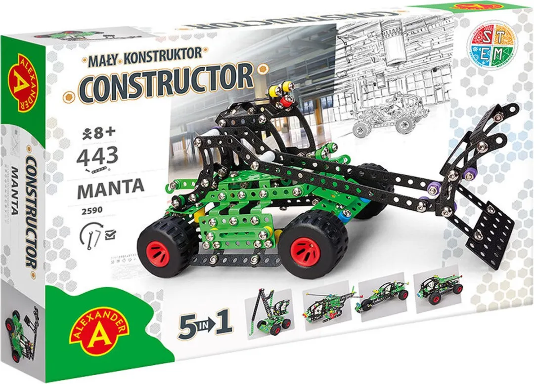 Alexander Toys Constructor PRO Manta 5-in-1