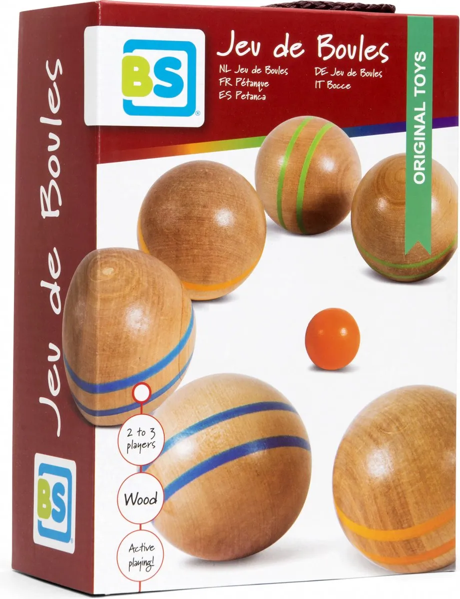 BS Toys Jeu de Boules Hout