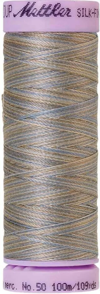 Amann Silk-Finish Cotton Grijs-Bruin 100m