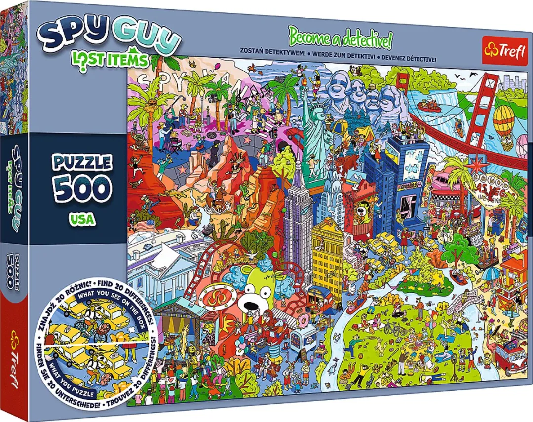 Trefl Spy Guy Lost Items Legpuzzel 500 Stuks