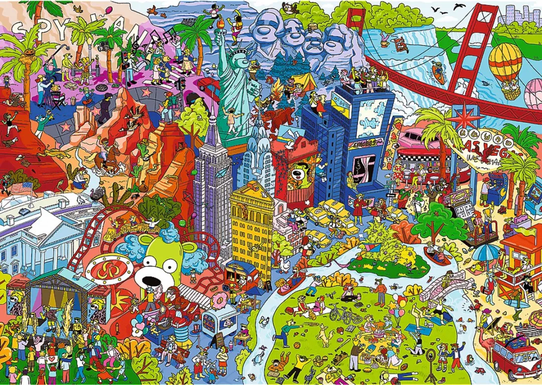Trefl Spy Guy Lost Items Legpuzzel 500 Stuks - Multicolor