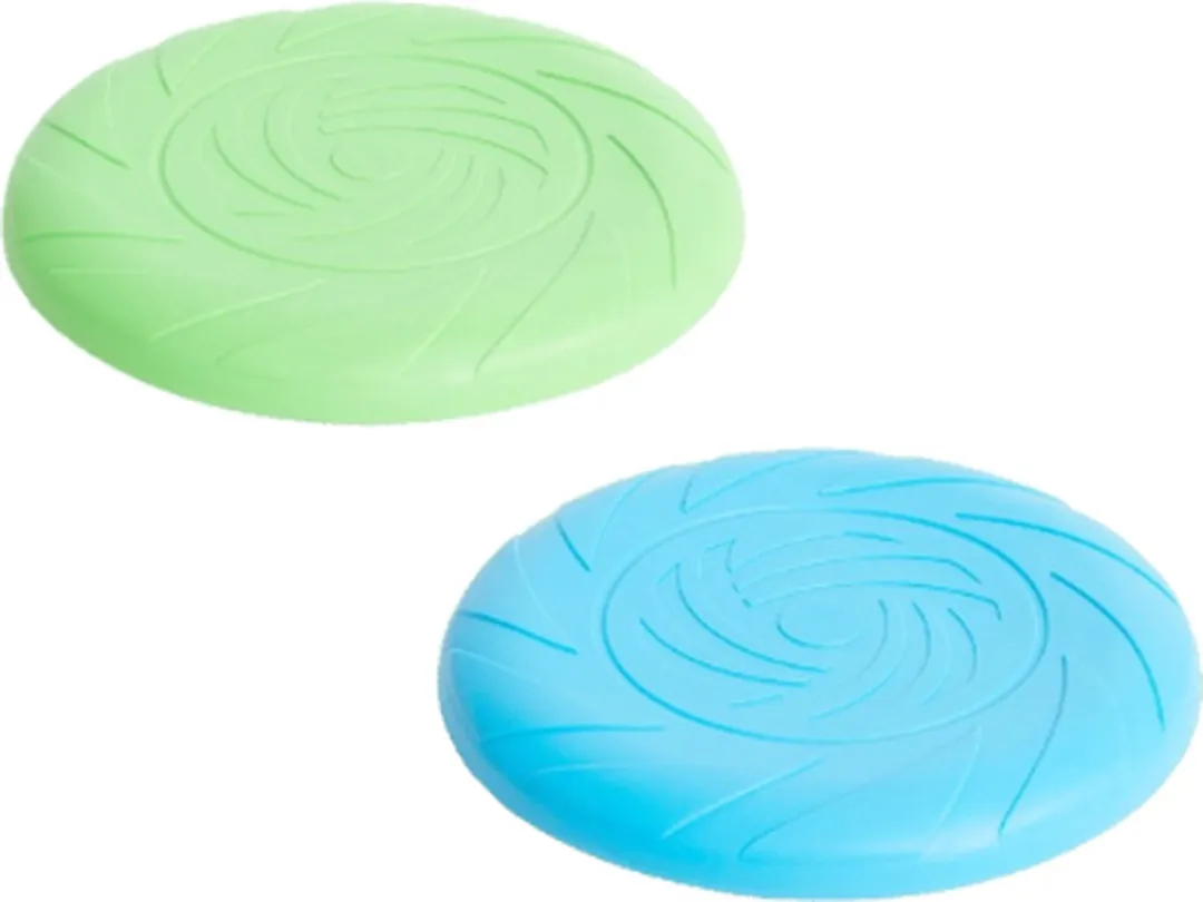 Frisbee DOMINIC - Blauw / Groen - Assorti - Ø 18 cm - Throwing disc