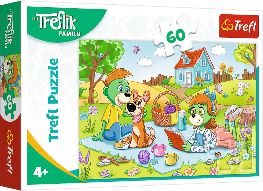 Trefl Stripfiguren Legpuzzel 60 Stuks