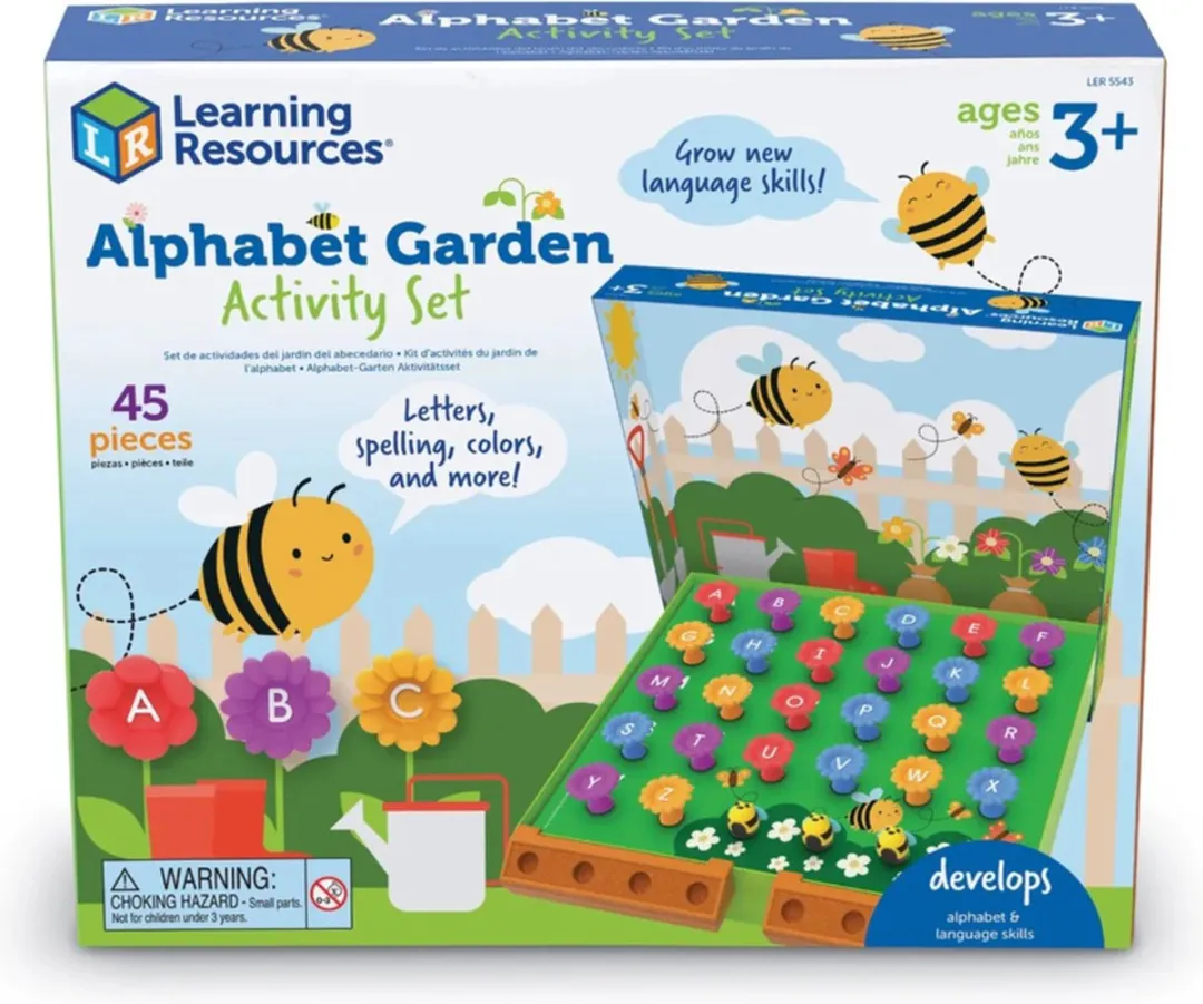 Learning Resources Alphabet Garden Activity Set LER5543 - Meerkleurig